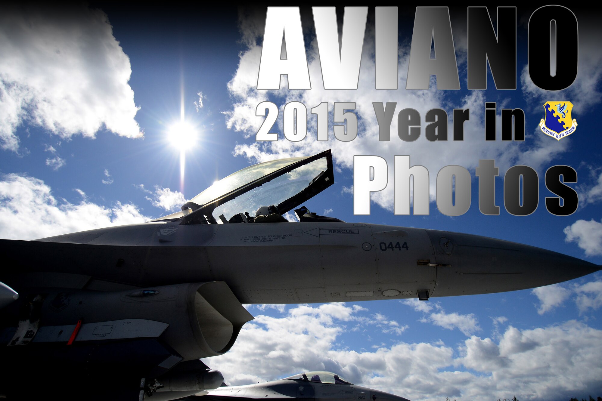 2015 Year in Photos (U.S. Air Force graphic by Senior Airman Austin Harvill/Released)