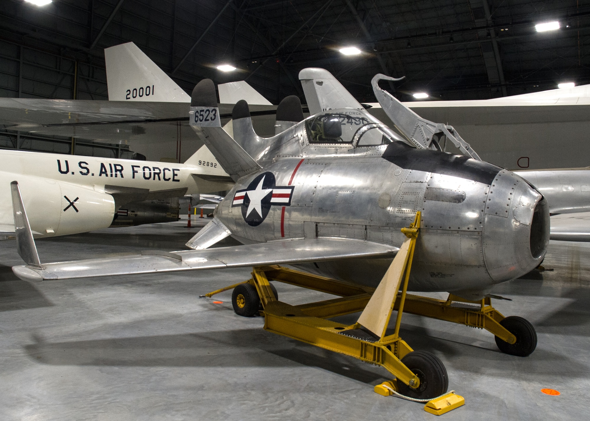 McDonnell XF-85 Goblin in the R&D Gallery at the National Museum of the U.S. Air Force on December 28, 2015. (U.S. Air Force photo)