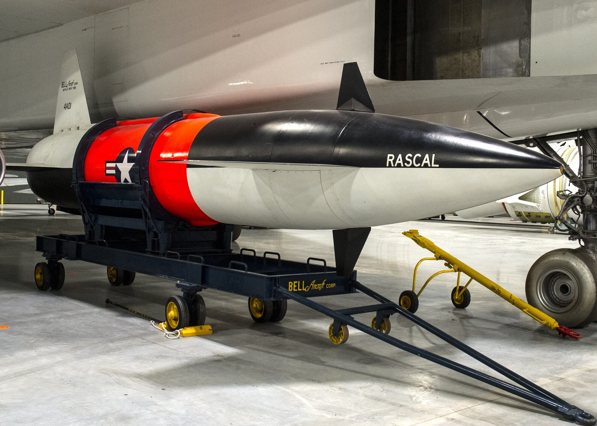Bell XGAM-63 Rascal in the R&D Gallery at the National Museum of the U.S. Air Force on December 28, 2015. (U.S. Air Force photo)