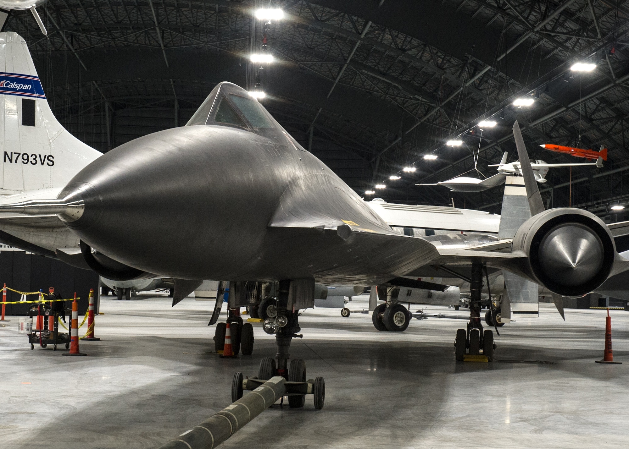 Lockheed YF-12A in the Research & Development Gallery at the National Museum of the U.S. Air Force on December 28, 2015. (U.S. Air Force photo)
