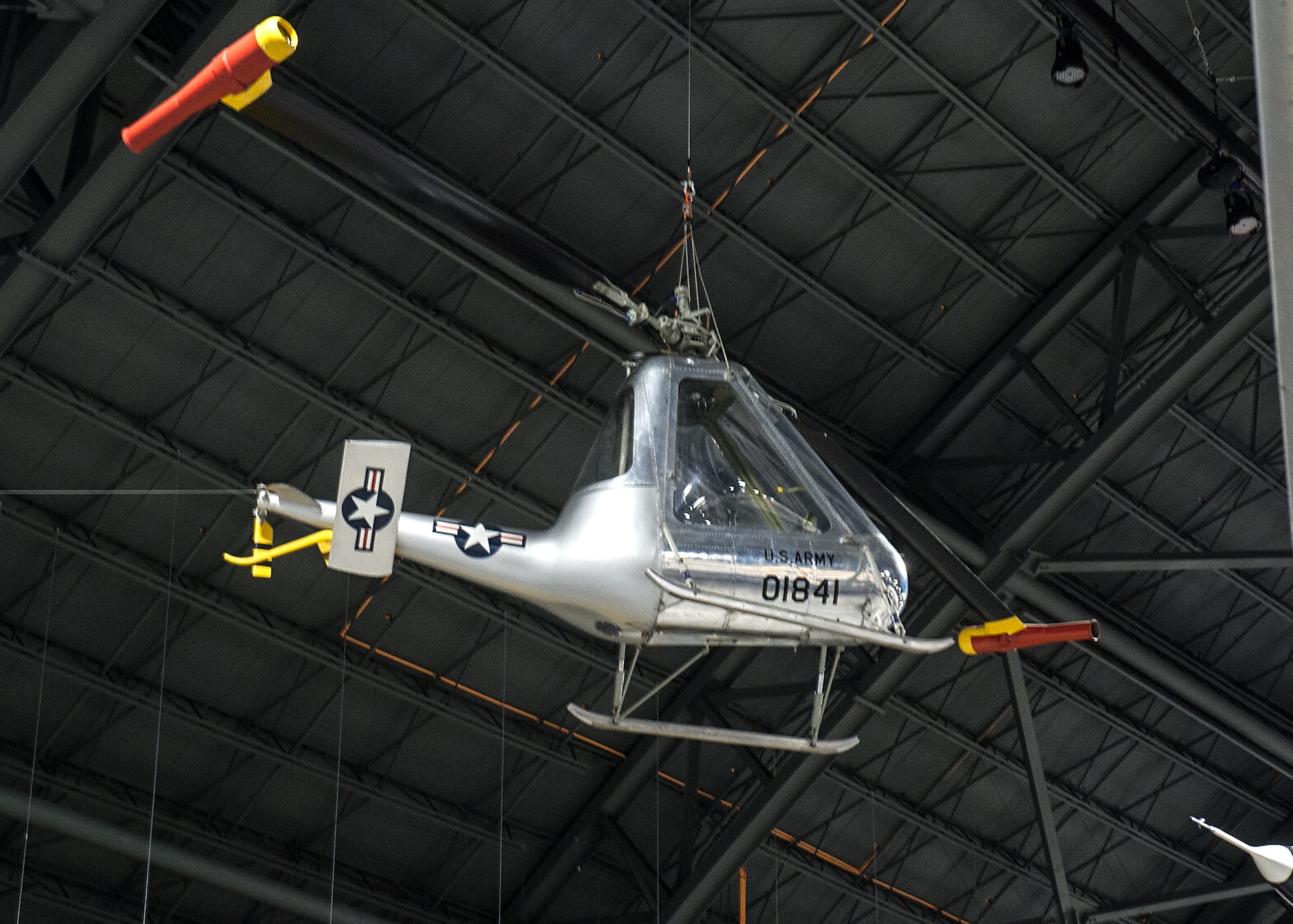 American Helicopter Co. XH-26 Jet Jeep in the Research & Development Gallery at the National Museum of the U.S. Air Force on December 28, 2015. (U.S. Air Force photo)