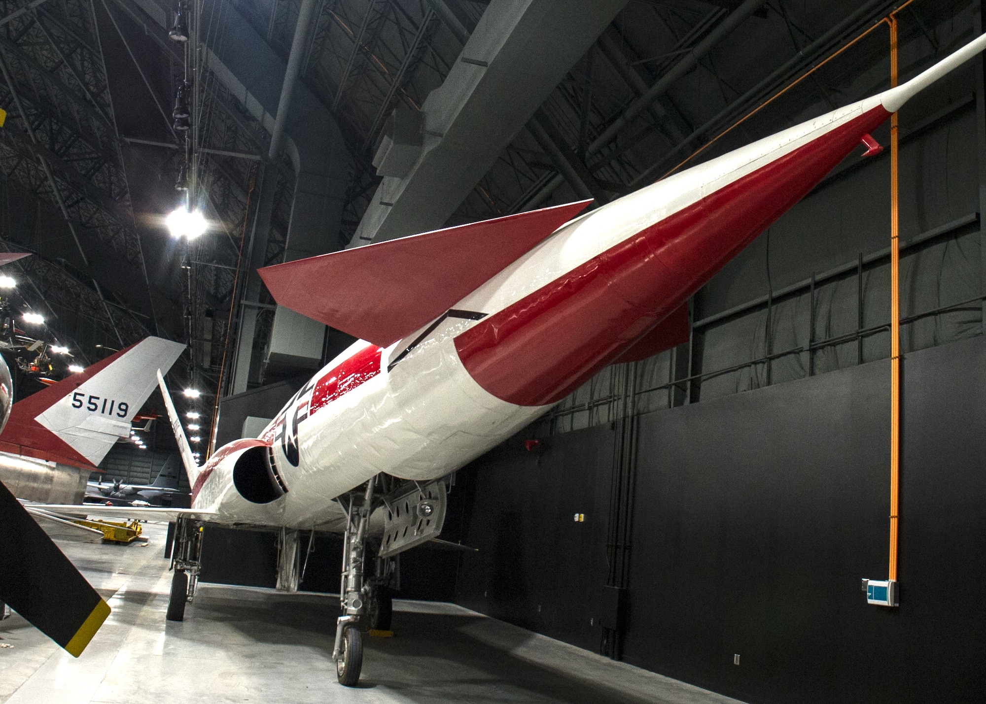 North American X-10 in the Research & Development Gallery at the National Museum of the U.S. Air Force on December 28, 2015. (U.S. Air Force photo)