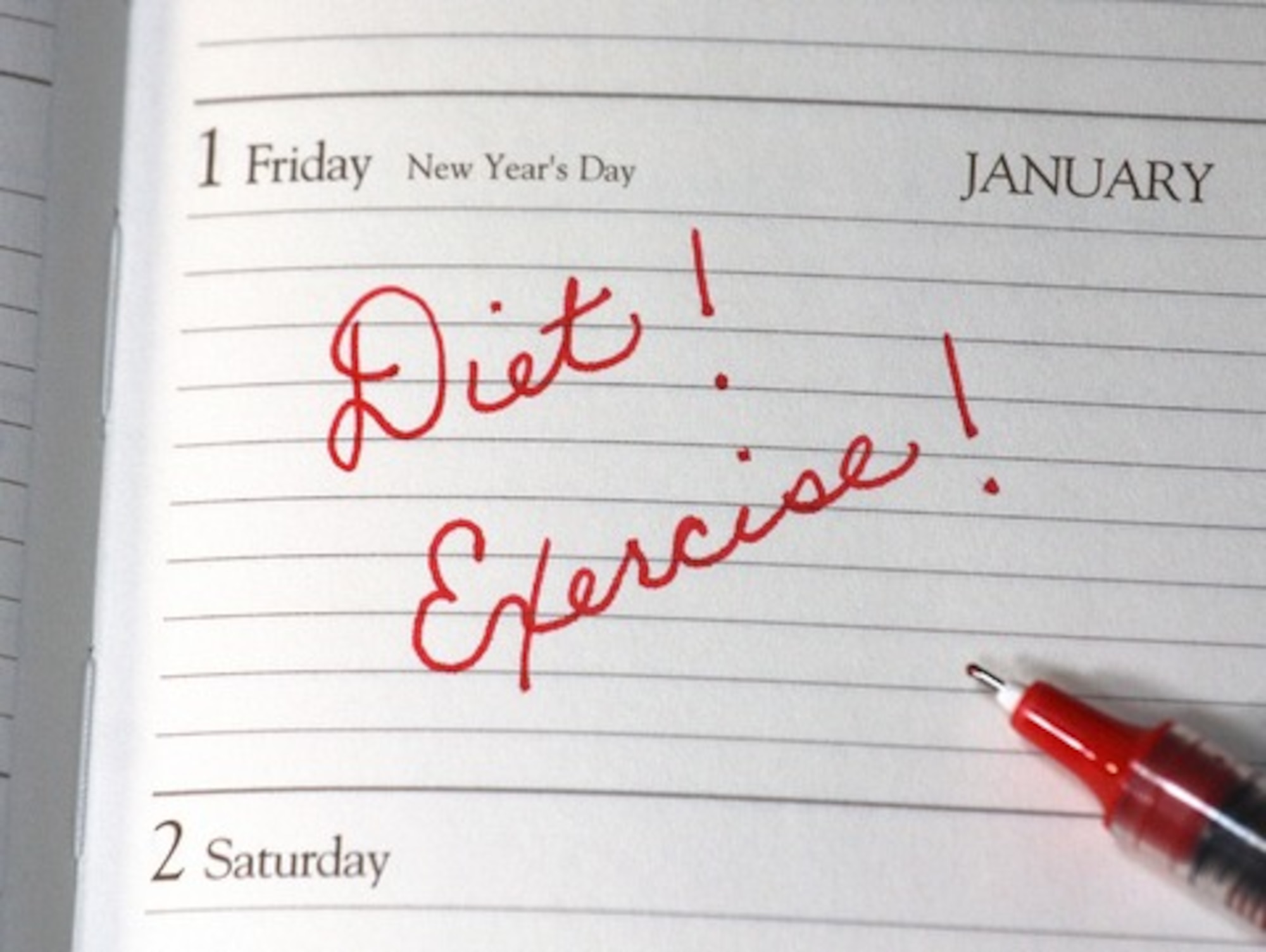 Accomplish your New Year’s resolution goals in 2016. (Courtesy photo)