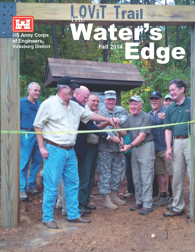 A few of the article inside:

*Vicksburg District Reach Zero-Fatality Year
*OCO Deployment - Challenging, Exciting,etc.
*River Operations: Providing Value to Nation
*Boy Scouts Build Wood Duck Nesting Boxes
*Why Interpretation?
*Commander’s Corner Colonel John W. Cross