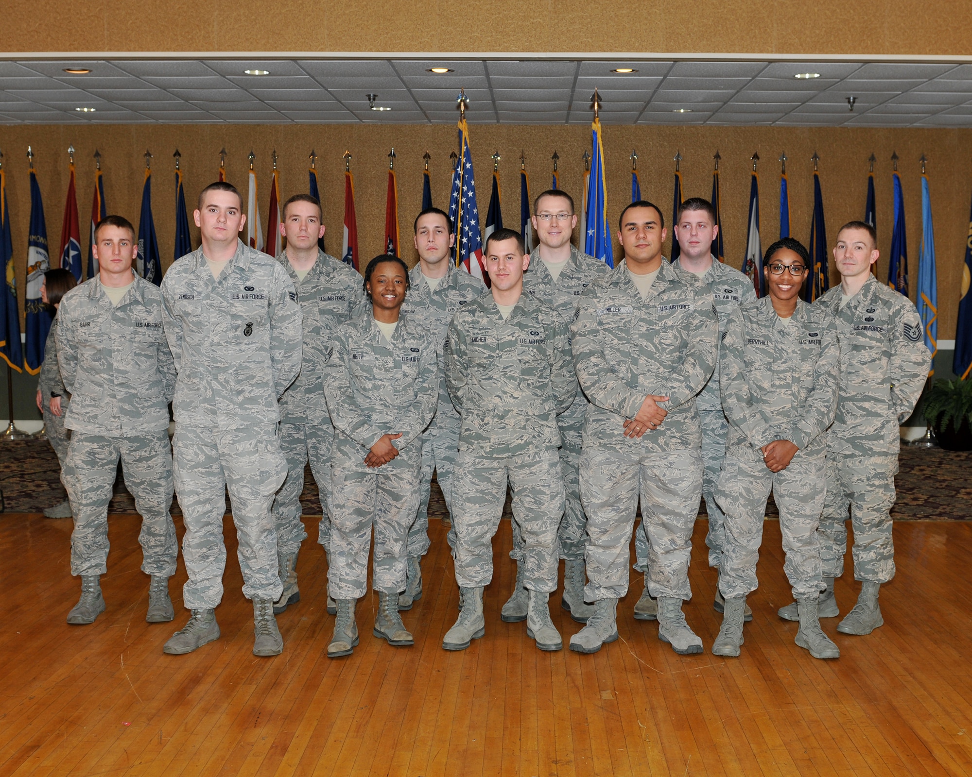 Eleven enlisted Airmen promoted at ceremony > Columbus Air Force Base ...