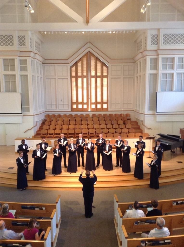 The Singing Sergeants will perform at the American Choral Directors Association annual conference in late February. (U.S. Air Force photo/released)
