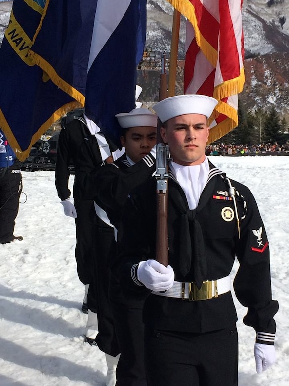 Productiviteit Horzel defect Navy Color Guard supports 2015 Winter X-Games > Buckley Space Force Base >  Article Display