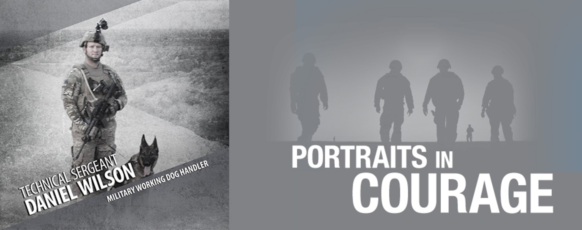 Kirtland's own Tech Sgt. Daniel Wilson recognized via Portraits in Courage:  http://static.dma.mil/usaf/courage/11wilson.html