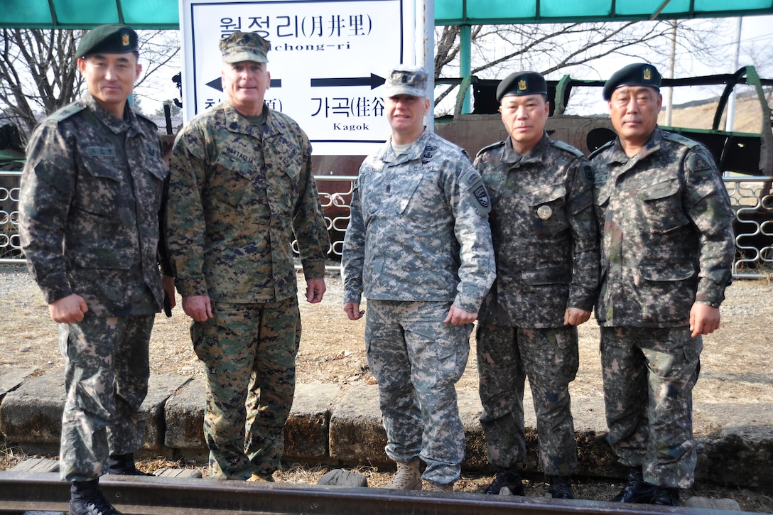 South Korean Command Sgt. Maj. Woo Hyung-ko, South Korean 5th Corps ...