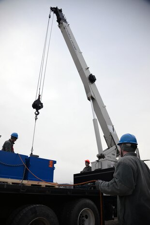 Airmen from the 341st Missile Maintenance Squadron worked to keep the launch facilities in the missile field working at optimal levels Feb. 2. Their work included swapping out batteries which keep the LFs running, removing one missile and replacing another. Maintenance in the field is essential in keeping missiles ready and on alert at all times. (U.S. Air Force photo/Airman 1st Class Dillon Johnston)