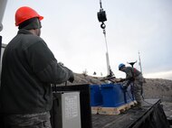Airmen from the 341st Missile Maintenance Squadron worked to keep the launch facilities in the missile field working at optimal levels Feb. 2. Their work included swapping out batteries which keep the LFs running, removing one missile and replacing another. Maintenance in the field is essential in keeping missiles ready and on alert at all times. (U.S. Air Force photo/Airman 1st Class Dillon Johnston)