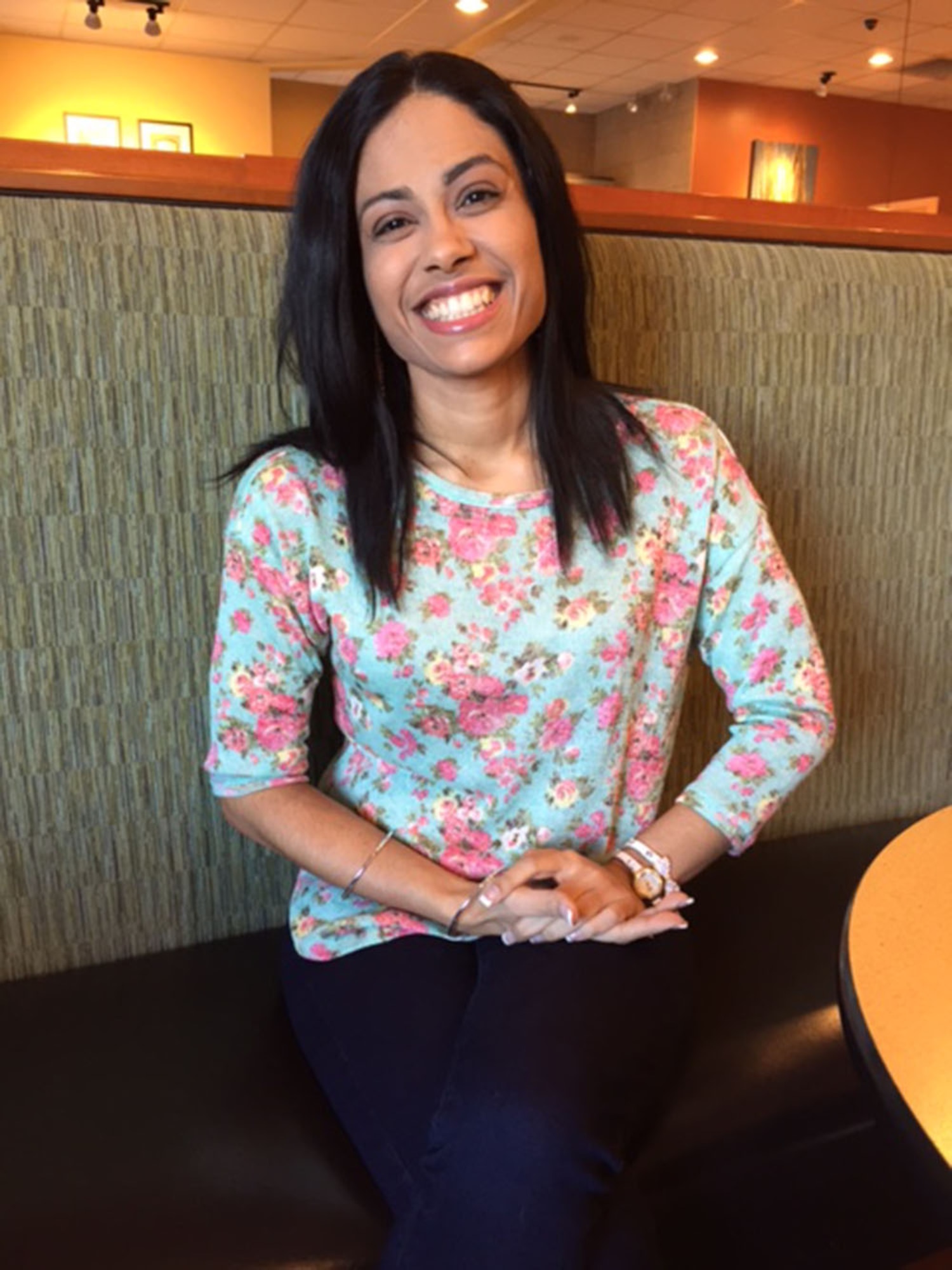 Tatiana Matta, named Wright-Patterson Air Force Base’s 2015 Military Spouse of the Year, is the vice president for the Military Spouse Advocacy Network, a national organization that advocates creating stronger military families through education, empowerment and support. (Skywrighter photo by Amy Rollins
