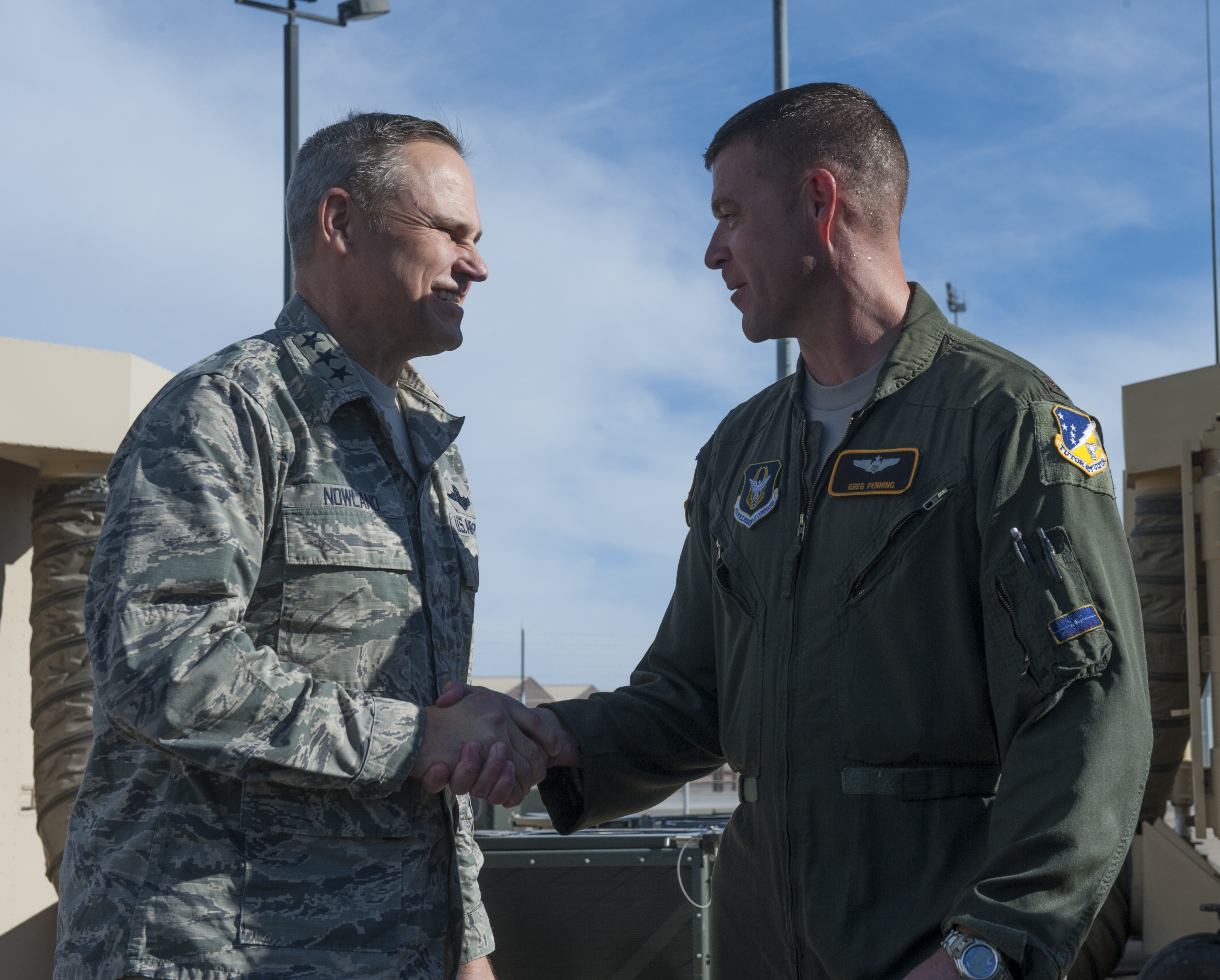 12th AF Commander visits Holloman > Holloman Air Force Base > Article