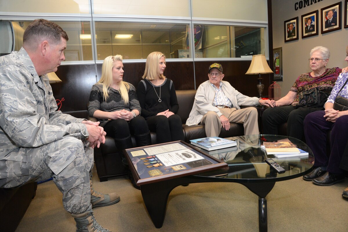 World War II veteran recounts DDay during visit to Tinker > Tinker Air
