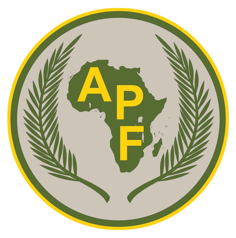 African Partnership Flight is the premier program for delivering aviation security cooperation. The goal of the event is to discuss possible best practices of the neighboring nations and strengthen relationships among Airmen to improve regional security. (U.S. Air Force Graphic by Tech. Sgt. Benjamin Wilson)
