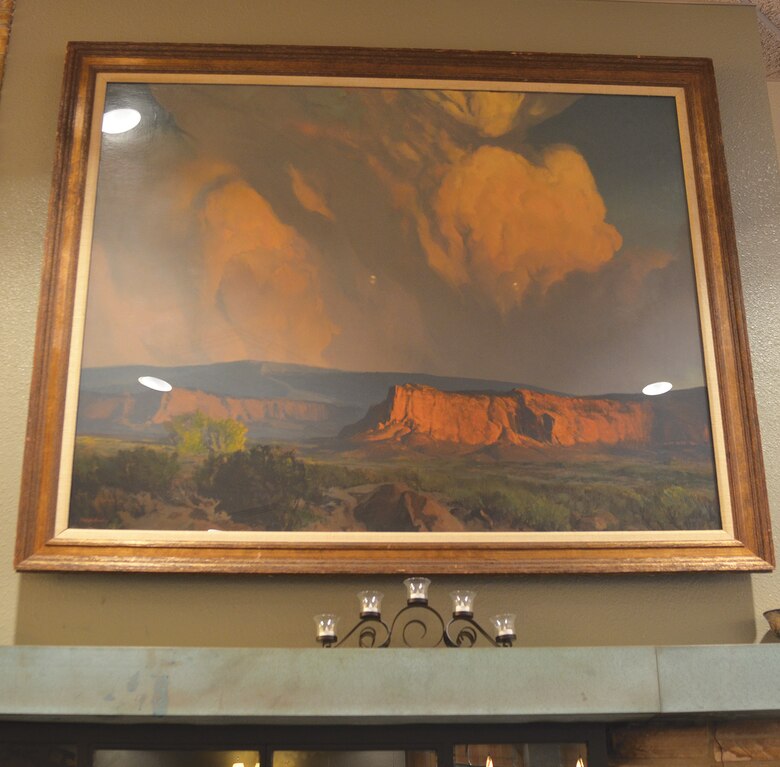 Mvc Is Home To Pair Of Special Landscape Paintings Kirtland Air