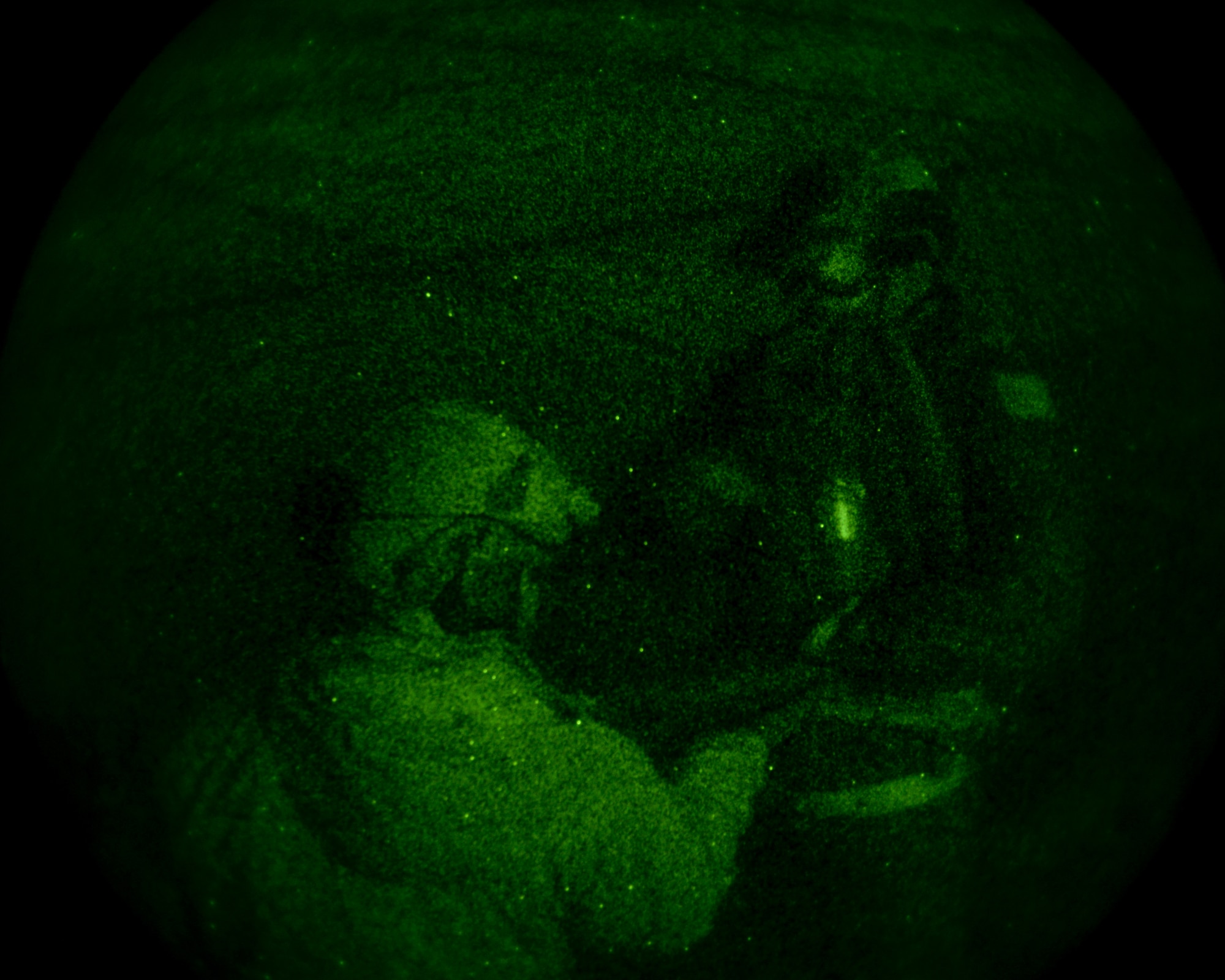 U.S. Air Force Tech Sgt. Kepa Kahihikolo, left, 67th Special Operations Squadron MC-130J Commando II loadmaster from Sacramento, Calif., works with U.S. Air Force Tech Sgt. Christion House, 100th Logistics Readiness Squadron fuels technician assigned to a Forward Area Refueling Point team from Danville, K.Y., to store a fuel hose after FARP training Jan. 21, 2015, at RAF Sculthorpe, England. Utilized mostly in potentially hazardous areas, a FARP is the process of refueling aircraft on the ground from another parked aircraft. (U.S. Air Force photo by Senior Airman Kate Maurer/Released)
