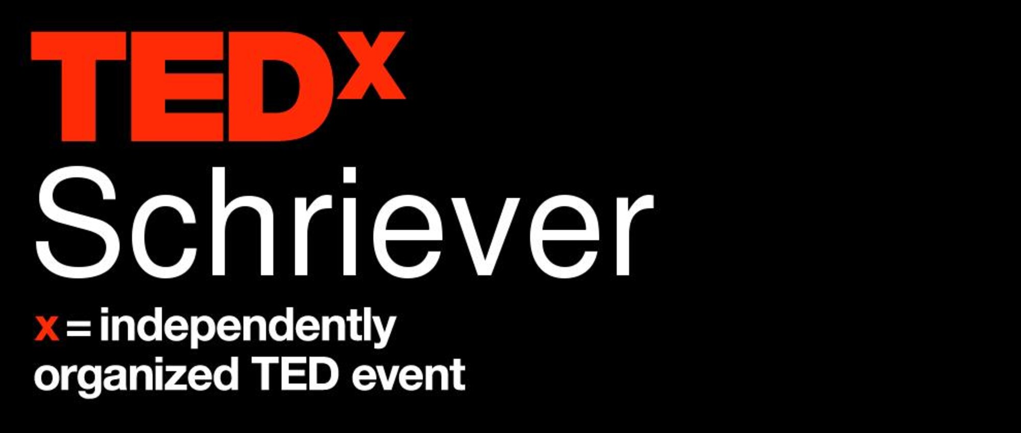 TEDxSchriever will take place 1 to 4 p.m. May 15 in the Building 300 auditorium.  