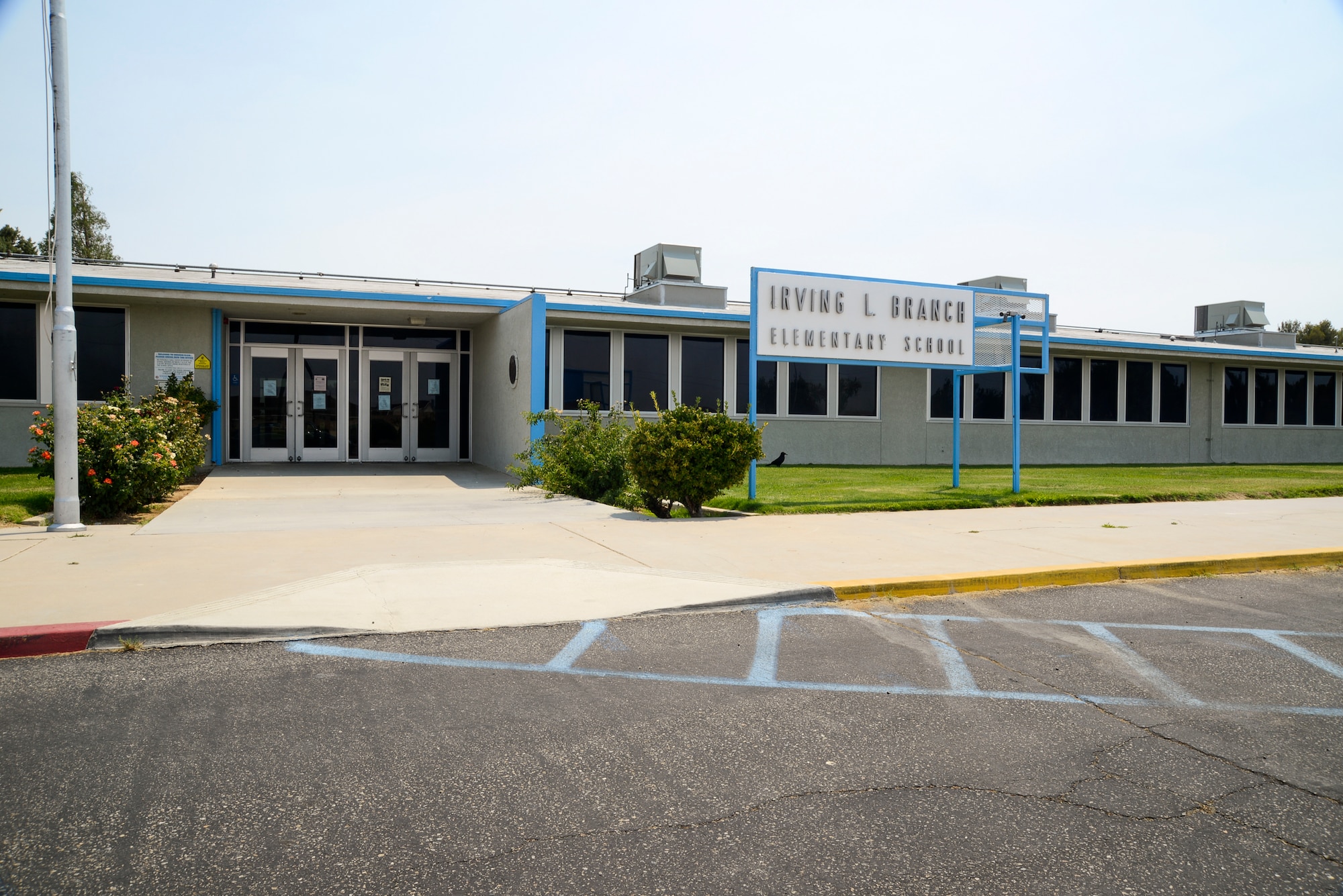 Irving. L. Branch Elementary School, Edwards AFB. (U.S. Air Force photo)