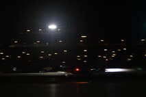 An F-15C Eagle assigned to the 493rd Fighter Squadron, Royal Air Force Lakenheath, England, takes off during Red Flag 15-1 at Nellis Air Force Base, Nev., Feb. 9, 2015. Flying units from around the world come to Nellis AFB to participate in Red Flag exercises, which are held three to four times per year. (U.S. Air Force photo by Tech. Sgt. Eric Burks/Released)