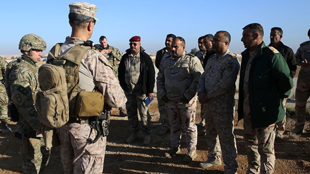 Marines, Danes give Iraqi Leaders C-IED Training