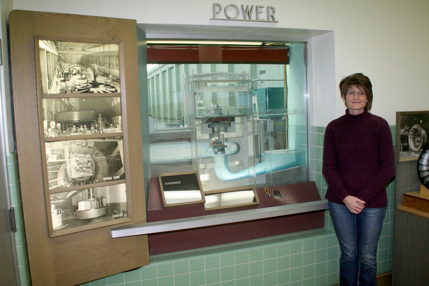 As a maintenance control technician, Laura Hubert's position requires her to understand the concepts of the hydroelectric plant at Fort Randall Dam, so that the maintenance of the facilities and equipment can be tracked and accounted for in the FEM database.