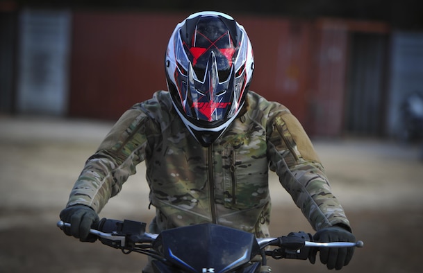 Members from the Special Tactics Training Squadron, 24th Special Operations Wing, Hurlburt Field, Fla., learn how to ride dirt bikes during an advanced tactical vehicle training at Eglin Range, Fla., Feb. 1-4, 2014. The STTS delivers advanced and special tactics skills to a wide variety of joint special operations career fields, including combat controllers and special tactics pararescuemen. (U.S. Air Force photo by Senior Airman Christopher Callaway/Released)