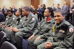 Army Gen. Frank Grass, chief, National Guard Bureau, joins other National Guard leaders, including former chiefs, and civilian appointed and elected leaders for an evening with cadets from the Capital Guardian Youth ChalleNGe Academy, Washington, D.C., Feb. 10, 2015. More than 130,000 young people have received a second chance thanks to the National Guard's Youth ChalleNGe Program, which has 35 academies in 27 states, D.C. and Puerto Rico.