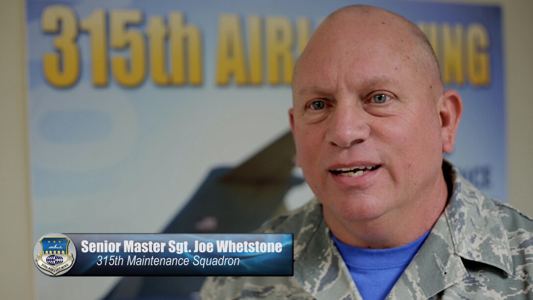 Senior Master Sgt. Joe Whetstone February 2015 Front and Center 