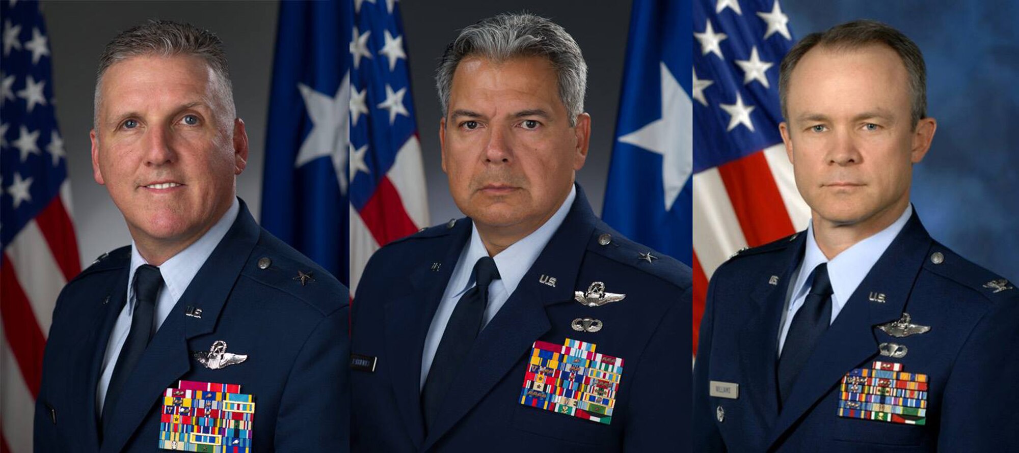 TRAVIS AIR FORCE BASE, Calif. -- The Air Force has nominated three former members of the 349th Air Mobility Wing for promotion to general officer grades, the Air Force Reserve Command News Service announced Feb. 6, 2015. 