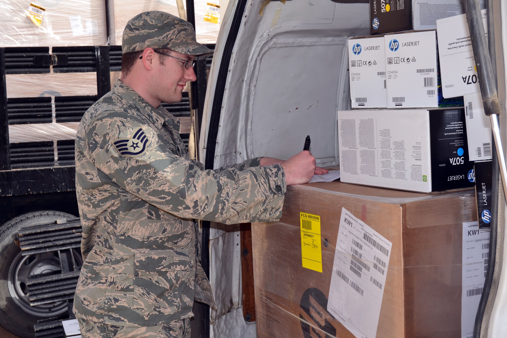 This week's Rock Solid Warrior is Staff Sgt. Mitchell Johnson, a contracting officer with the 386th Expeditionary Contracting Squadron. The Vancouver, Washington, native is deployed from the 355th Contracting Squadron at Davis-Monthan Air Force Base, Arizona.
