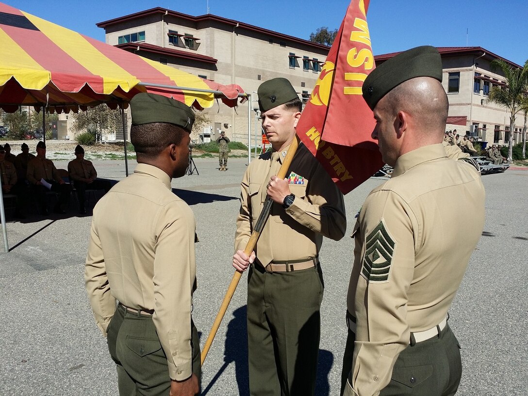 5/11 HQ Change of Command Ceremony February 2015