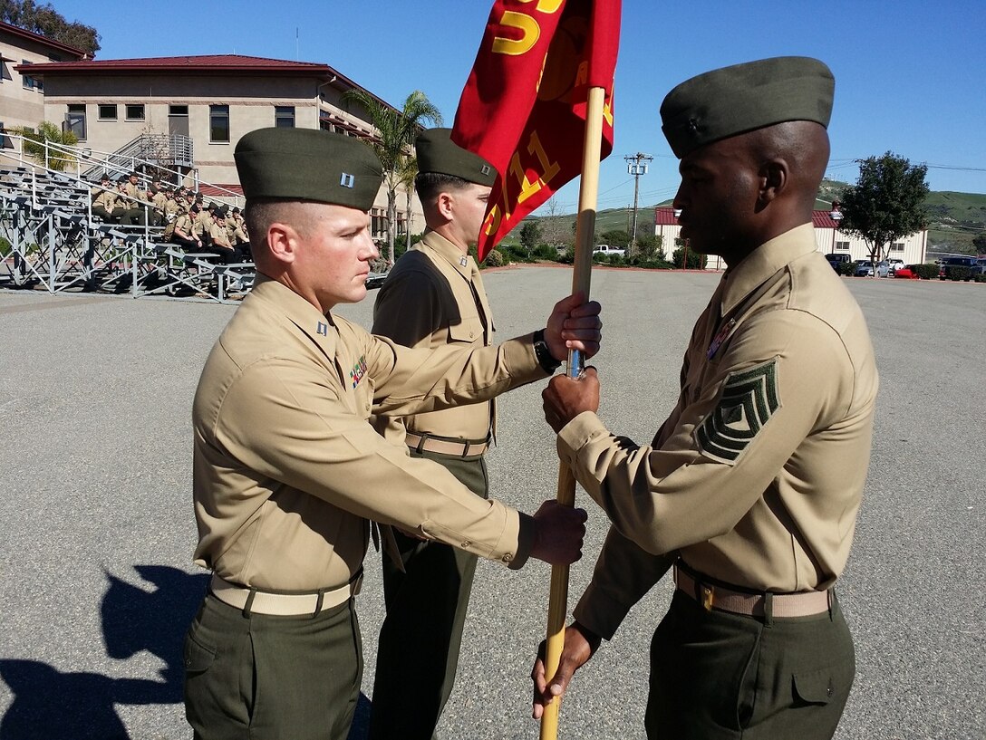 5/11 HQ Change of Command Ceremony February 2015