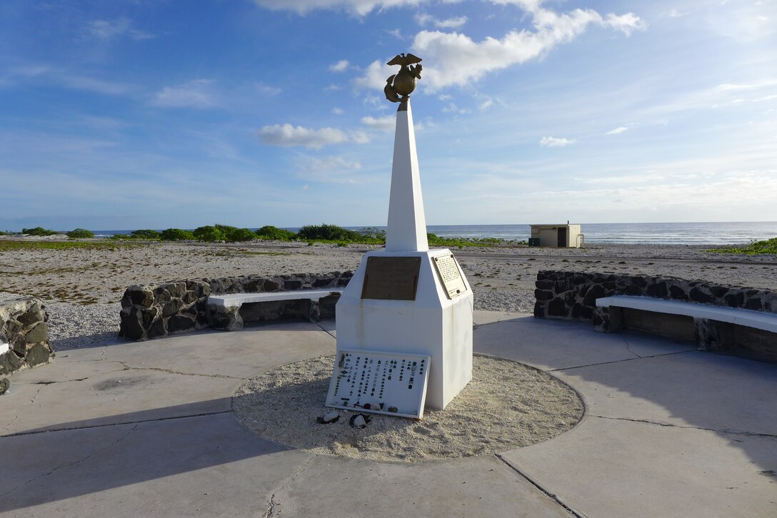 Wake Island, US Territory-- A memorial dedicated to the "Gallant Defenders of Wake". (U.S. Air Force photo by TSgt Michael Smith) (released)