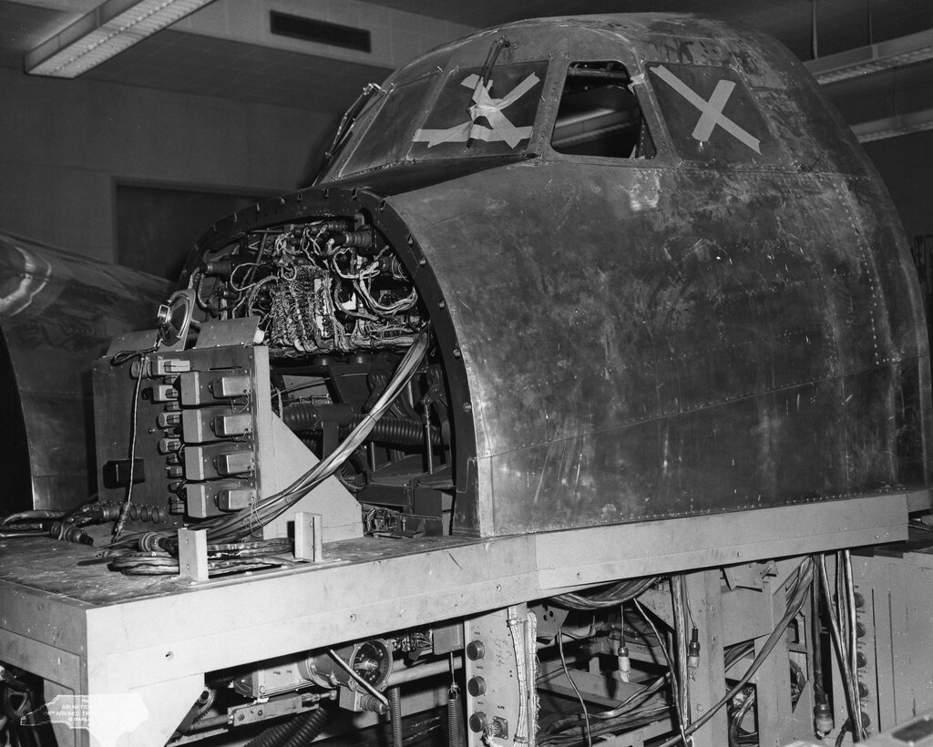 C-121 01 Jun 1962 - 06 Apr 1967 Simulator Installation (Photo by NCANG Heritage Program)