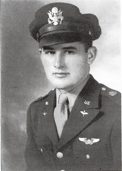 An official portrait of Don Clark, circa World War II. Clark, a C-47 pilot veteran, flew 81 missions including 27 combat missions in Europe during the war. (Courtesy photo)