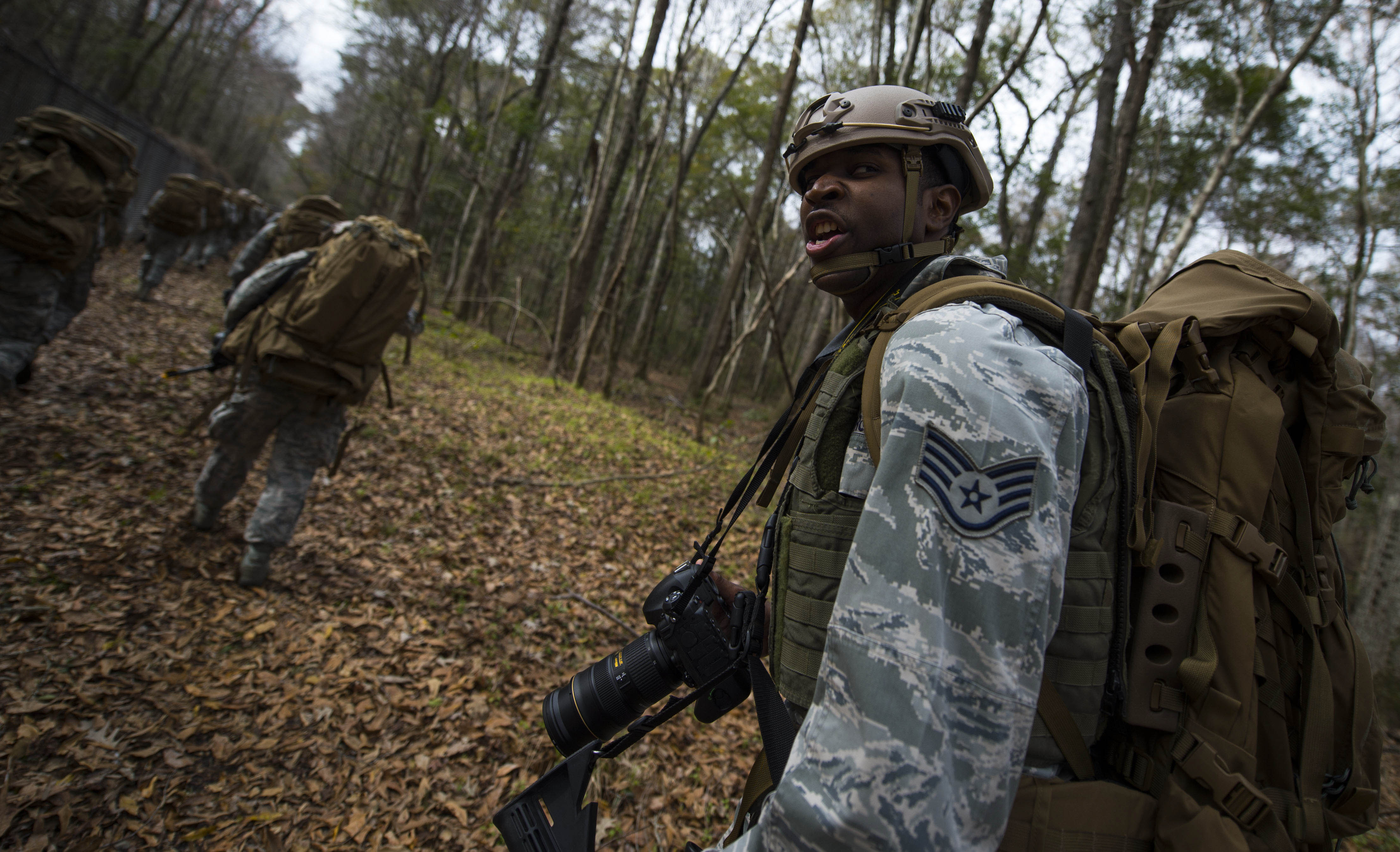 Memorial ruck march for former commander