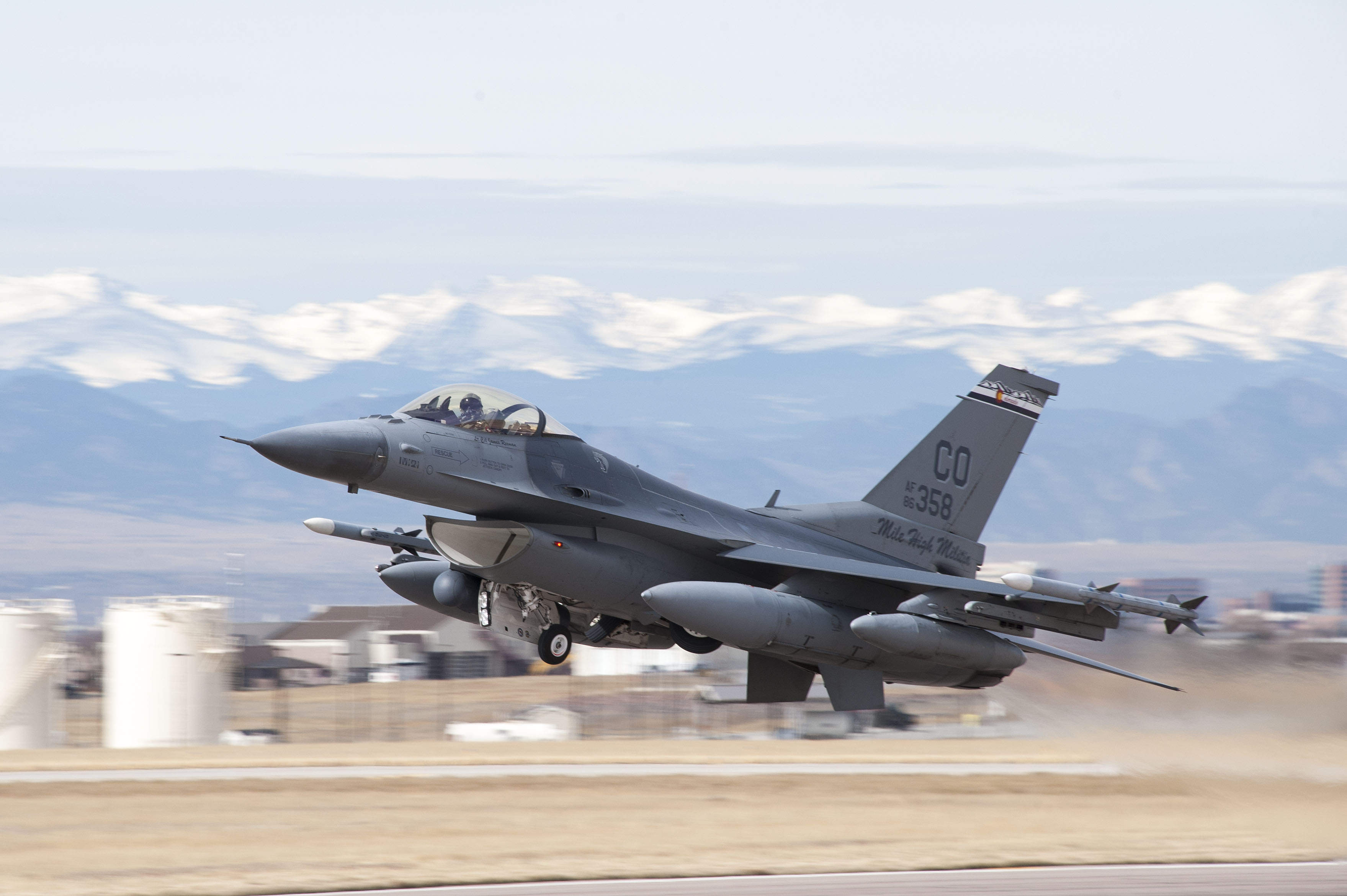 U.s. Air Force Deploys F-16s To Greenland