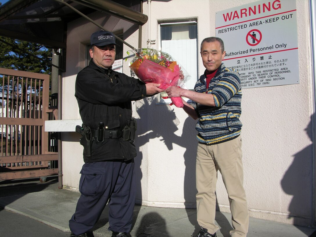 "Tsuchiya-san, thank you for your services of 25 years at Camp Fuji!  We wish you the very best of luck for your life ahead.  You will be always part of Camp Fuji Family".