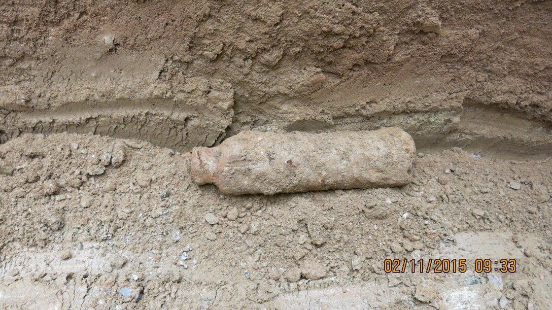 On February 11, 2015 the team safely recovered an unfuzed, unfired 75mm closed cavity item. The 75mm item contained some liquid, but there were no explosives. The final assessment indicated that the probable fill is water, not chemical warfare materiel. 