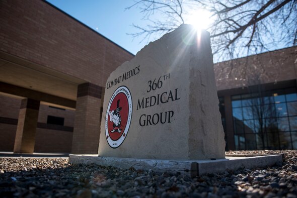 The 366th Medical Group created a new way to inform Airmen and their families when the hospital will be closed. (U.S. Air Force photo by Airman 1st Class Jeremy L Mosier/RELEASED)