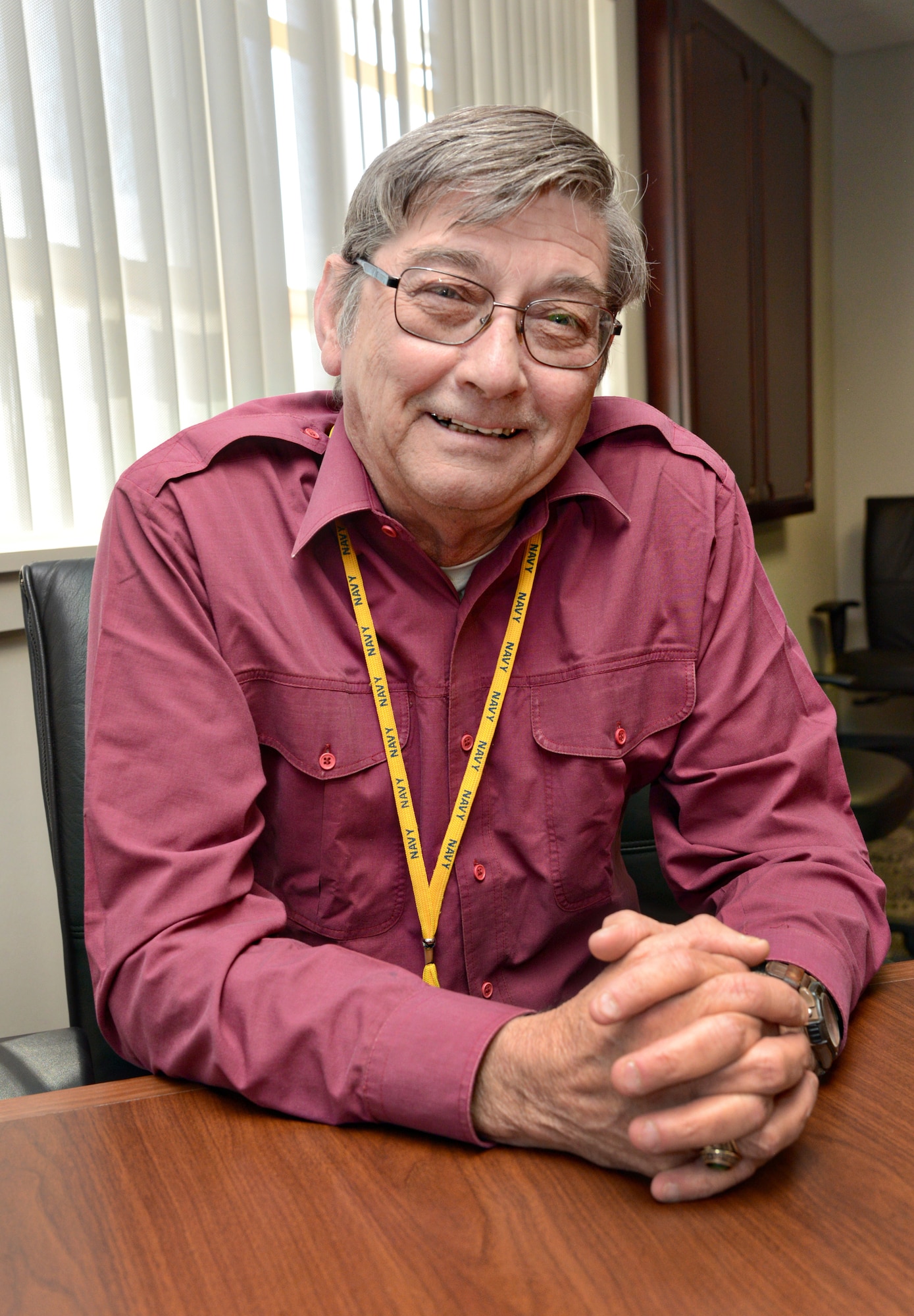 Curtis Smith, a program manager with the Air Force Sustainment Center, suffered a heart attack at the age of 56. His advice to others is to know the warning signs and to have a family doctor. (Air Force photo by Kelly White)