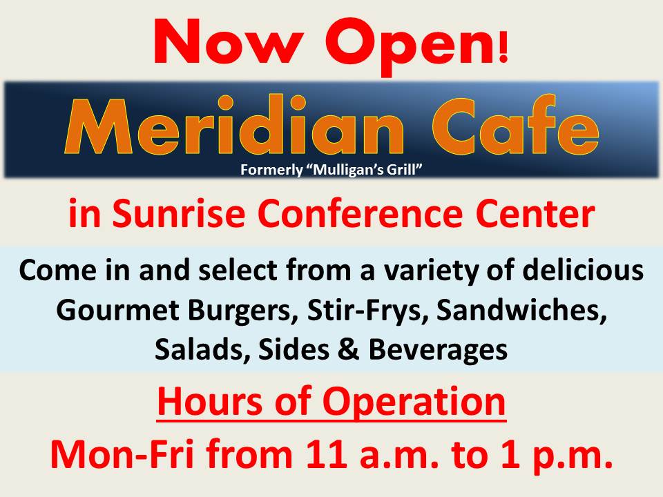 Meridian Café Opening