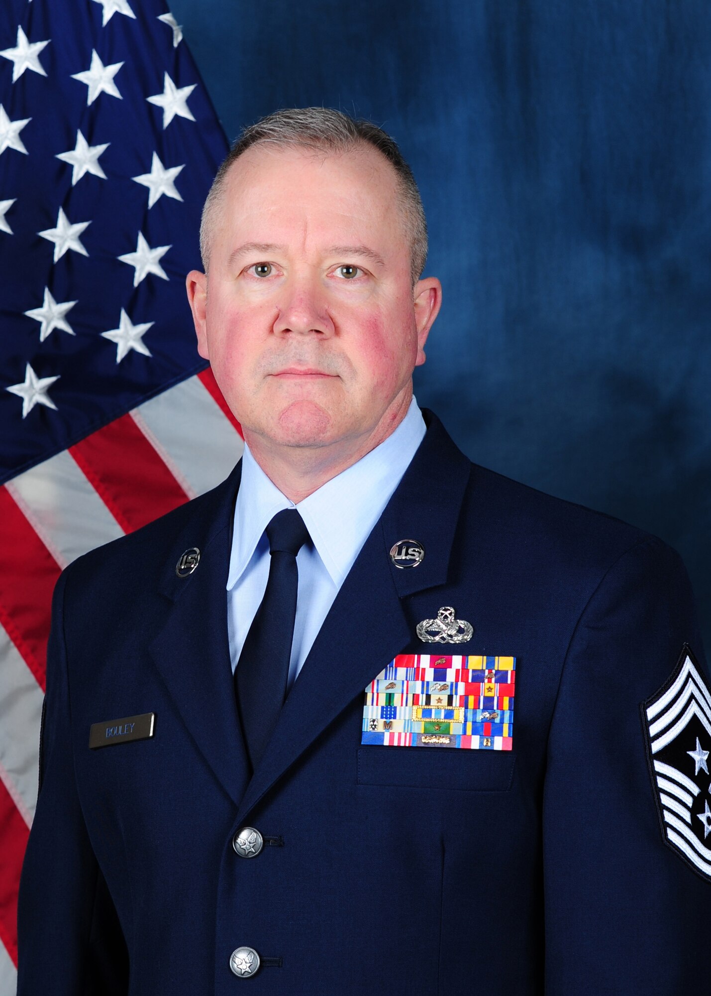 Chief Master Sgt. Michael J. Bouley is the new Wing Command Chief Master Sergeant for the 192nd Fighter Wing.