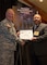 Steve Diamond, Chief of Security and Law Enforcement, South Pacific Division (right), receives AT Honor Roll Award from MG Mark Inch, Provost Marshal General (left) at the 2015 Annual Army Worldwide Antiterrorism Conference.
