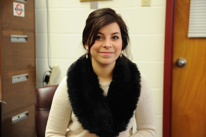 Quantico Middle/High School senior Raquel Anderson, 18, is a talented singer who has auditioned for the television show “The Voice” and sung the National Anthem at multiple school, base and community events. 