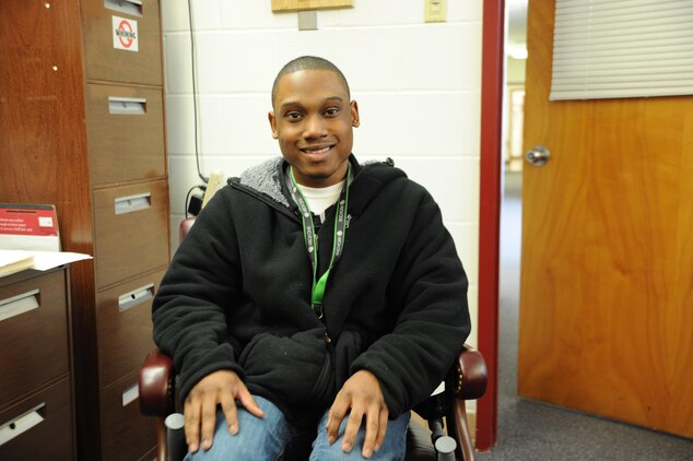 Quantico Middle/High School sophomore DJ, 15, plays on the Fairfax Falcons basketball. The team recently won a tournament Jan. 25 in Philadelphia. 
