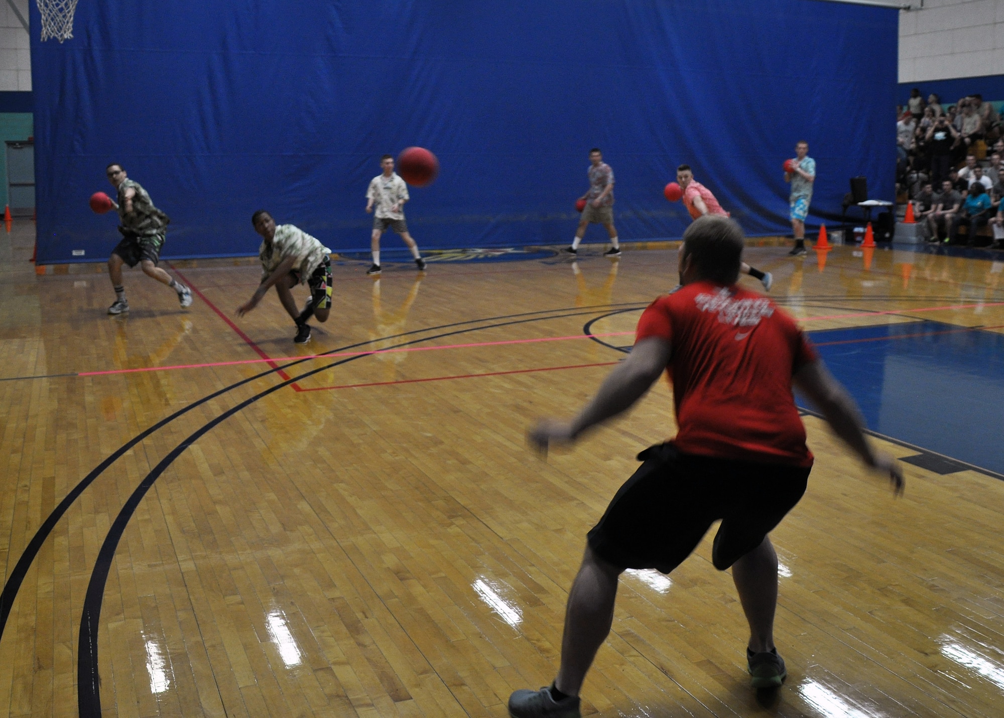 SAPR raises awareness with dodgeball > Goodfellow Air Force Base