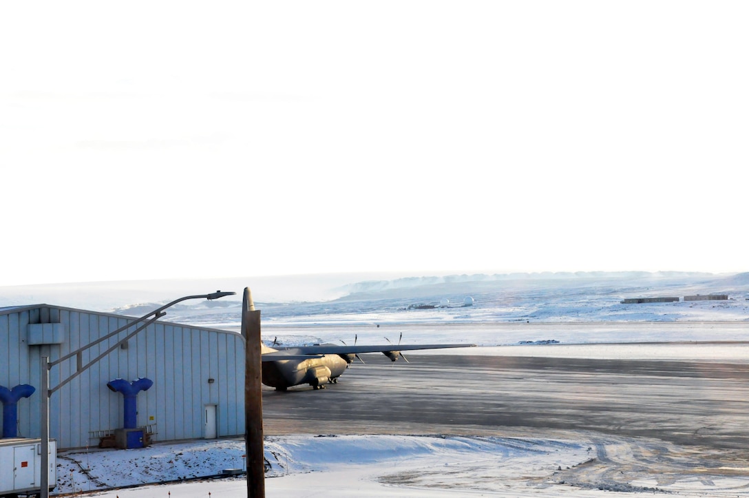 Area surrounding Thule Air Base, Greenland (Arctic)