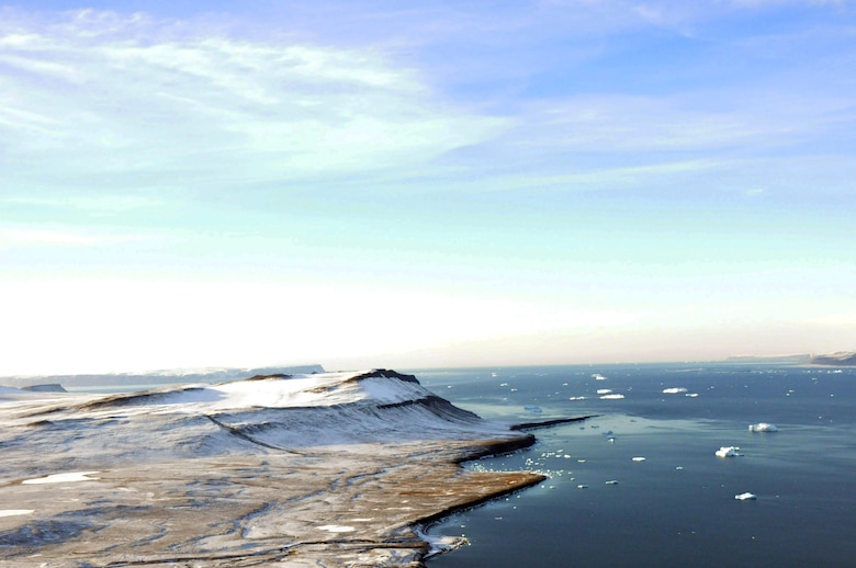 Area surrounding Thule Air Base, Greenland (Arctic)